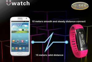 China New 2015 U Smart Watch Wristwatch Silicon Rubber Bracelet wholesale