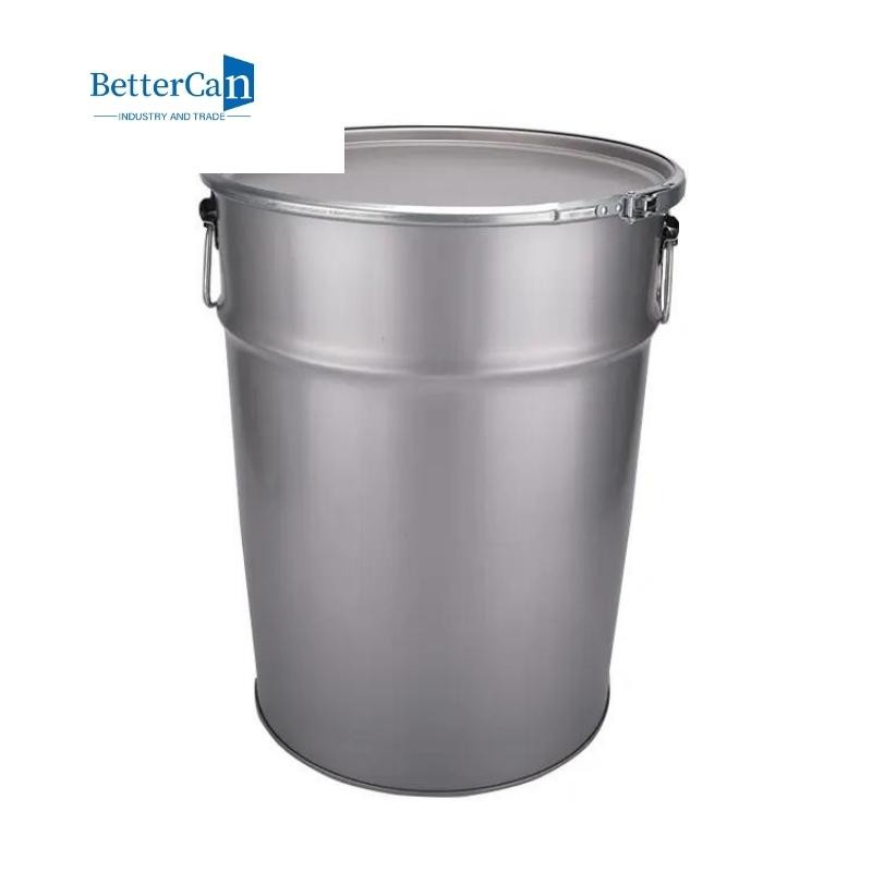 Empty 5 Gallon Paint Buckets , 5 Gallon Tin Bucket Pail with Metal handle