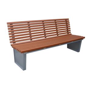 China Waterproof Outdoor Recycled Plastic Benches For Campus Villa wholesale