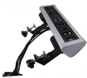 China Surface mount electrical outlet desktop socket /office desk power outlets wholesale