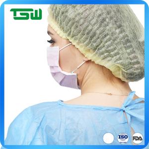 China Hospital Single Use 12gsm 14gsm 16gsm Non Woven Surgical Cap wholesale