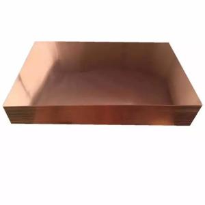 China C10100 C10200 Copper Sheet Plate 50mm-2500mm C1100P wholesale