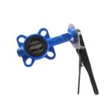Ductile Iron Butterfly Valve Lever Operation Wafer Type