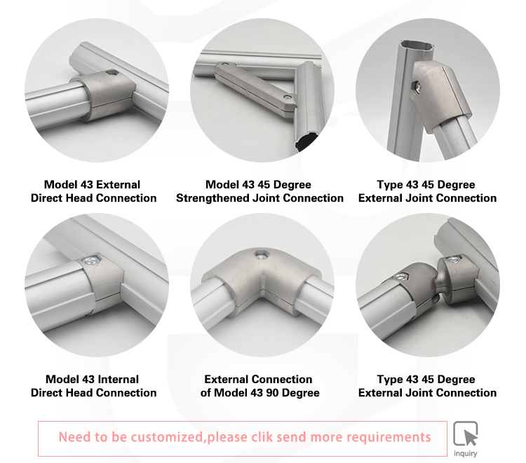 ANSI Workshop And Factory Oem Odm Aluminum Pipe Connector