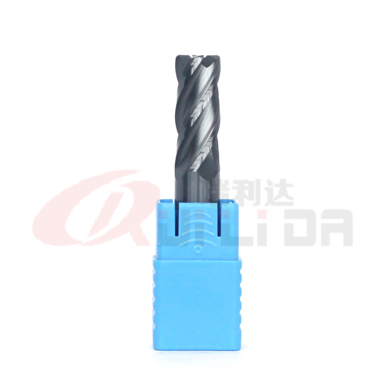 3/16" 1/4" 1/2" Corner Radius End Mill Cutter 4 Flute 12mm For Stainless Steel AlTiN Coating
