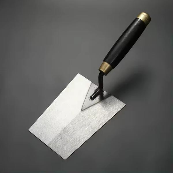 Black Wooden Handle High Carbon Hardened Tempered Steel Pointing Masonry