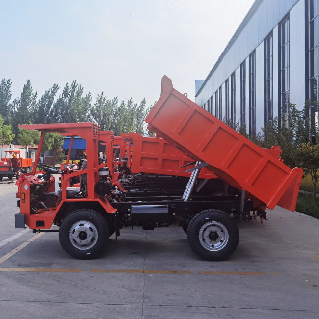5 Ton Underground Mining Dump Truck Vehicle Diesel Engine For Tunnels And Mines