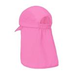 Outdoor Hiking Sun Protection Hats With Neck Flaps Pantone Color