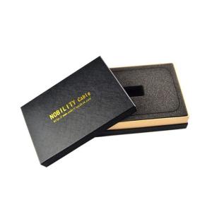China Square Shaped 25mm Height Pant Shirt Packing Box Artificial Leather wholesale