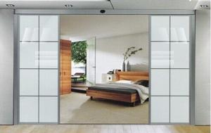 China Electric Residential Automatic Sliding Doors Drive With Cloakroom wholesale