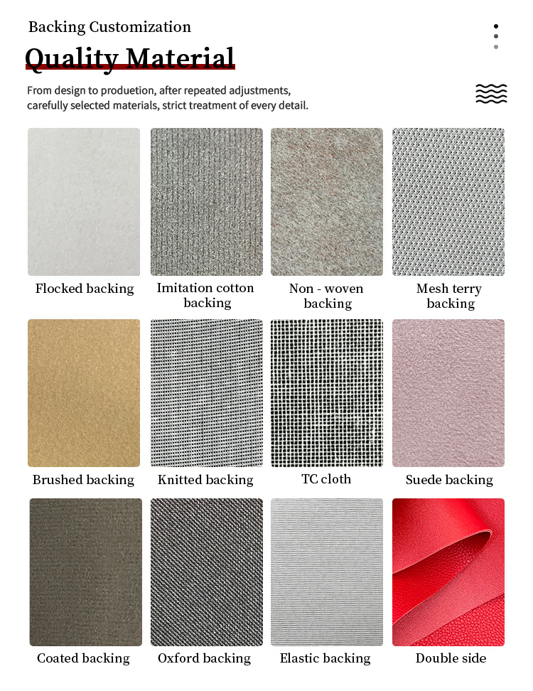 Wholesale Printed PVC Faux Leather for Bags , Phone Cases & Table Mats