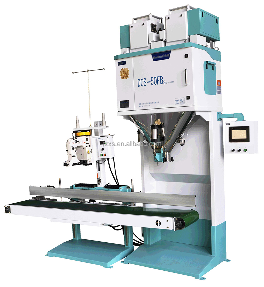 DCS-50FB1 10kg 25kg 45kg Vertical Lentils Nut Rice Sugar Salt Bean Grain Packing Machine
