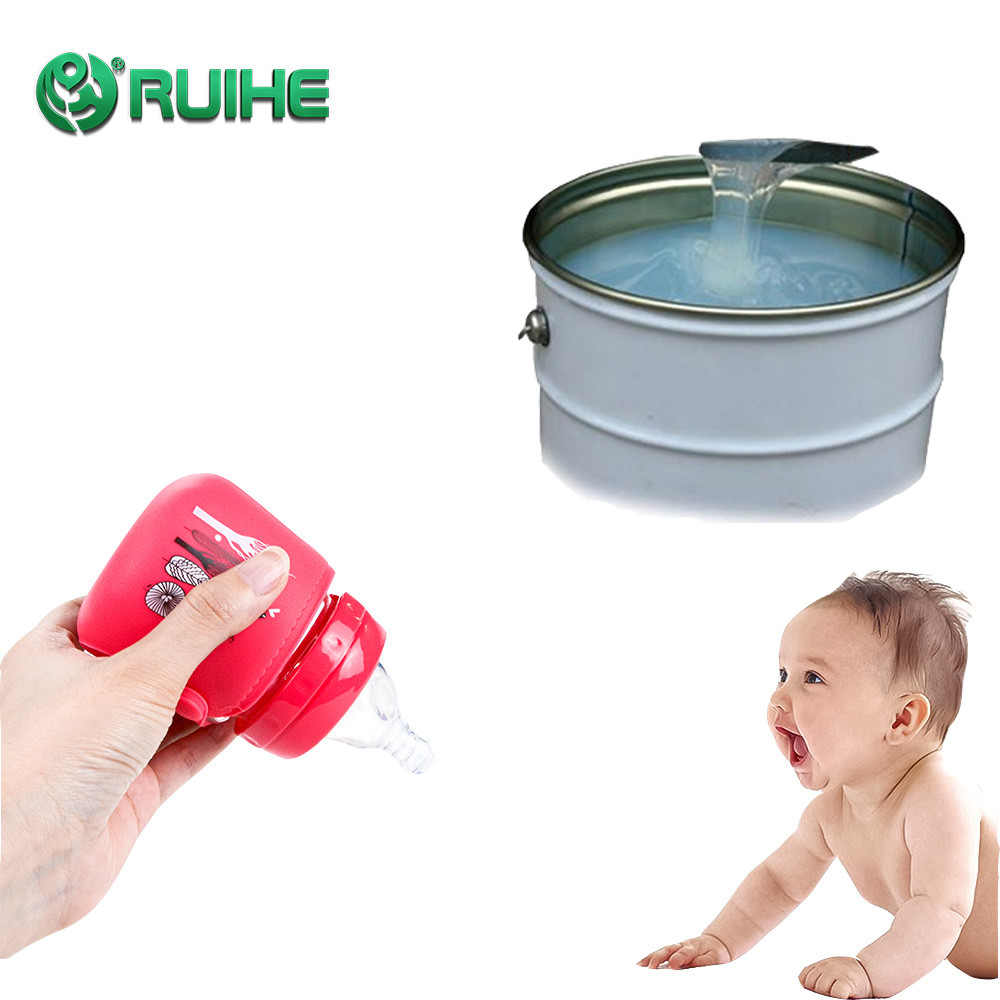 Two Component LSR Liquid Silicone Rubber Medical Grade 50 Shore A Baby Nipples