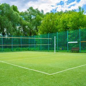China 15mm High Density Artificial Grass For Tennis Basketball Court wholesale