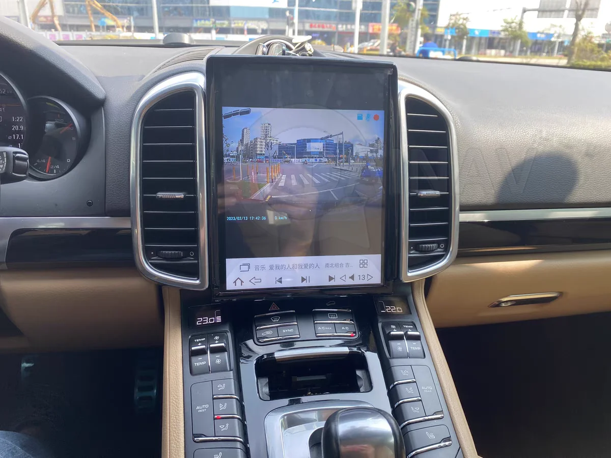 Aftermarket 10.4inch Cayenne Porsche Head Unit Replacement 2011-2016 Wireless radio
