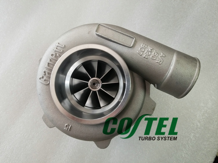 GTX3076R 856801 GEN2 Point Milling Billet Ball Bearing Turbo T3 V - Band 0.63 A / R GEN II