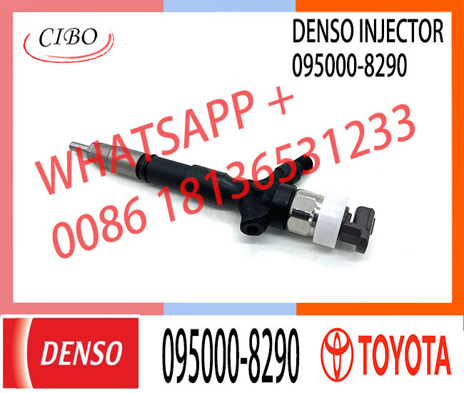 DEN/SO Diesel injector for To-yota Hilux & Prado D4D 1KD-FTV 23670-0L050 / 095000-8290 / 236700L050 /0950008290
