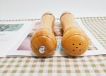 Salt And Pepper Wood Grinder Set Ceramic Grinding Mechanism