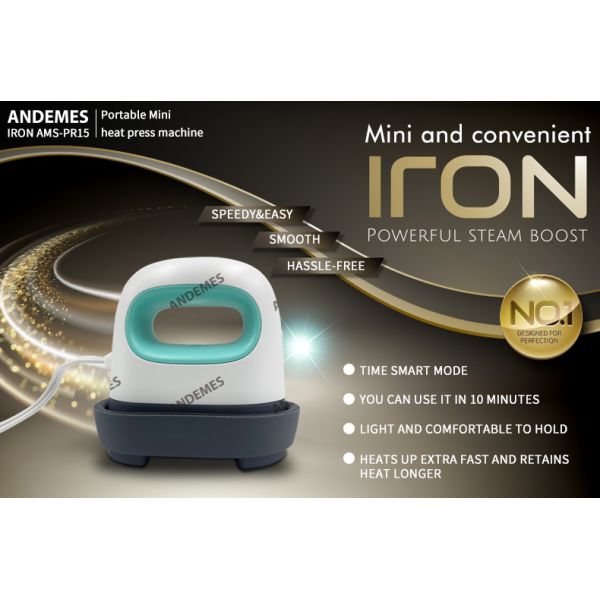 Steel Mini Heat Press Dtf Heat Transfer T Shirt Dtf Iron Machine for T-Shirt Personalization