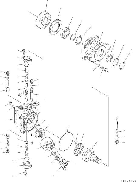 706-7H-01101 706-7H-12310 706-7H-01100 For Komatsu bulldozer D155AX-6 D155AX-7