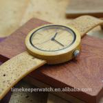most nature bamboo wood watches with real cork band ,straps are eco-friendly