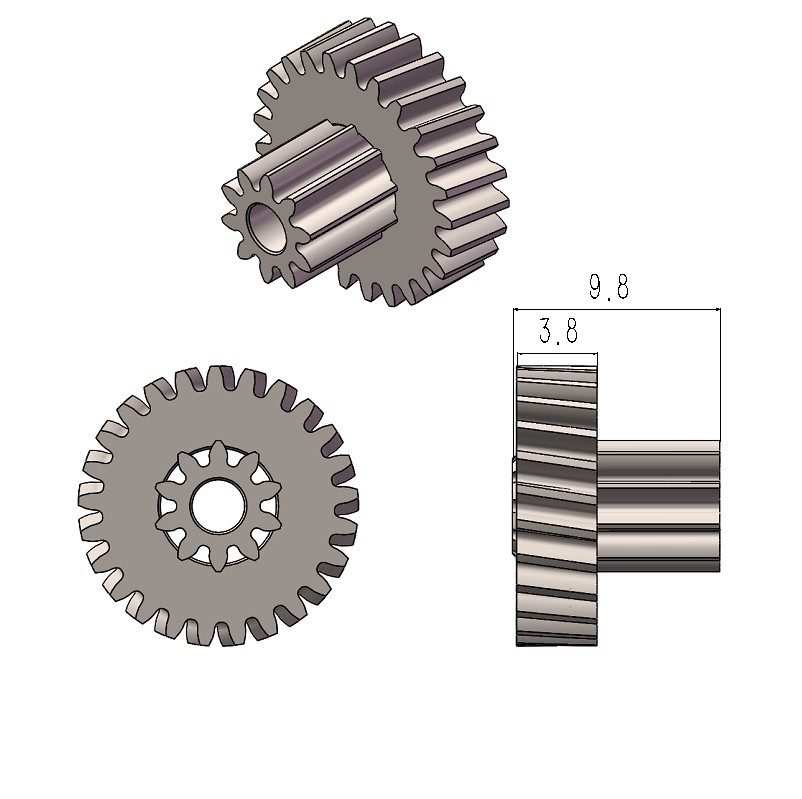 5840 31ZY Worm Gear DC Motor Accessories Self Locking Dc Motor Gears