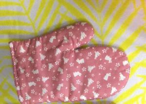 China Durable Cute Printed Oven Mitts Fashion Design Heat Transfer Printing wholesale