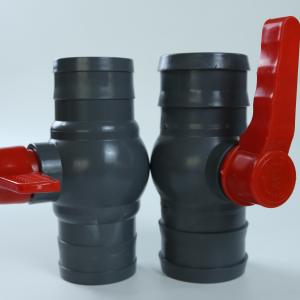 China Custom PVC Ball Valve 40mm Wear-Resistant Corrosion Resistant Construction wholesale