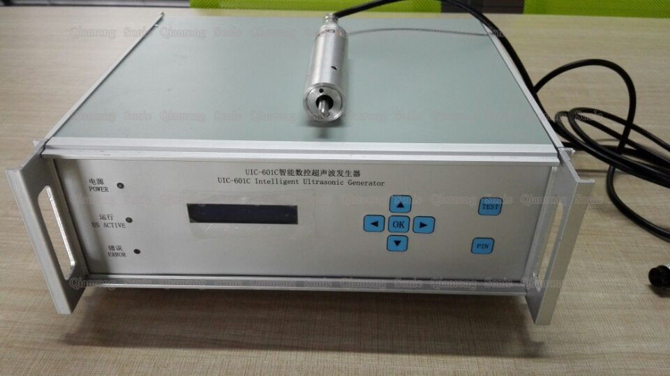 100w 60Khz Ultrasonic Metal Welding Machine , Handheld Sonic Welder For Contactless Smart Card