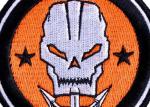 Custom Logo BLack Felt 100% Embroidered Alien Badge For Astronaut Coat