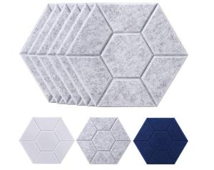 China Office Carve Decorative Acoustic Panels Soundproofing 14x12x0.4inches wholesale