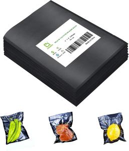 China Vacuum Seal Food Storage Black Sealed Bags wholesale
