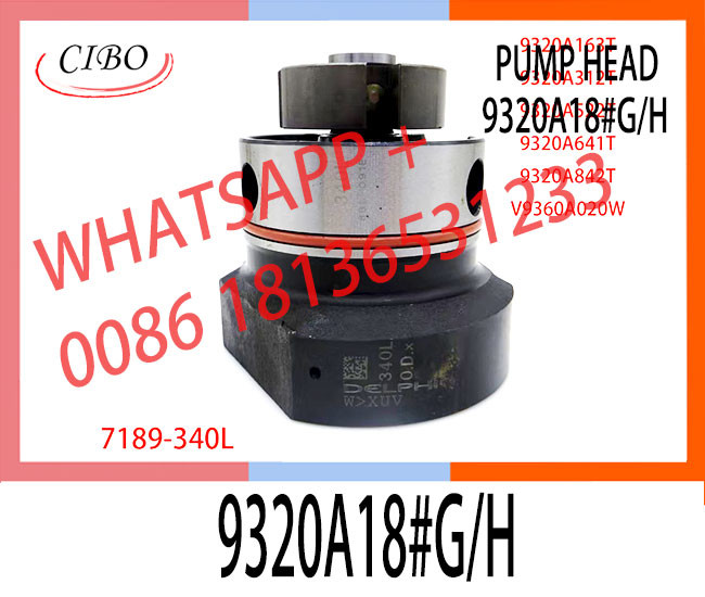 High Quality Diesel Fuel Injection Pump DPA Head Rotor 7189-376L For 9320A02#G 9320A07#G 9320A18#G/H