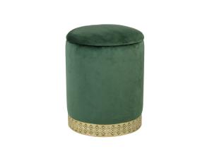 China Breathable Flannel Fabric 40.5cm Height Nordic Stool wholesale