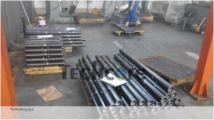 China High Pressure Oil Well Perforated Casing High Shot Density Alloy Steel Material wholesale