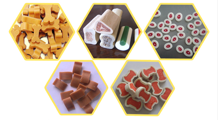 Good Pet Treats Dog Chews Food Making Machine Equipment