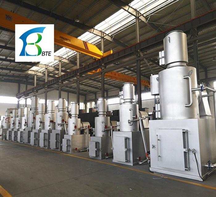 High Capacity Pet Incinerator for Animal Carcasses Other Option 10-500kgs/Hour