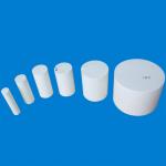 White Virgin Molded PTFE Rod Self Lubricating Natural Durability