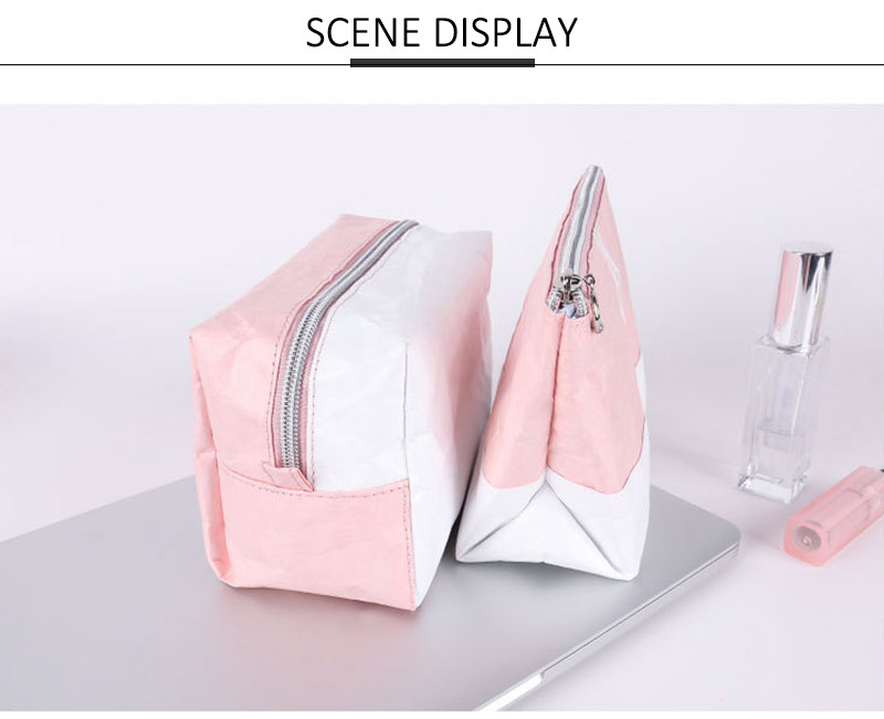 Foldable Tyvek Cosmetic Bag