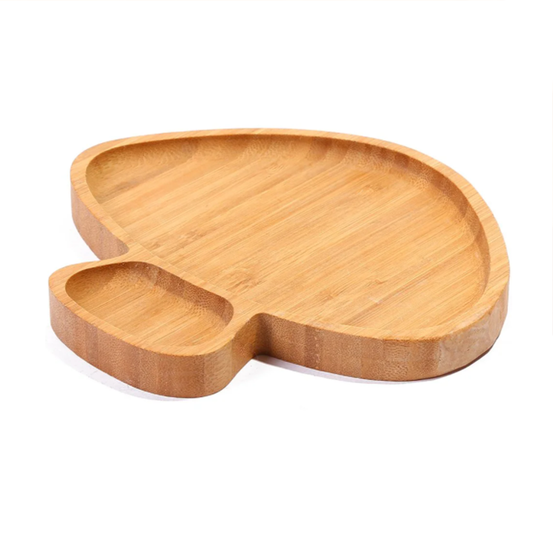 Customized Designs Suction Plate for Toddlers Multifunctional Bamboo Baby Dinner Tray