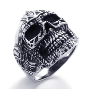 China Tagor Jewelry Super Fashion 316L Stainless Steel Casting Ring PXR324 wholesale