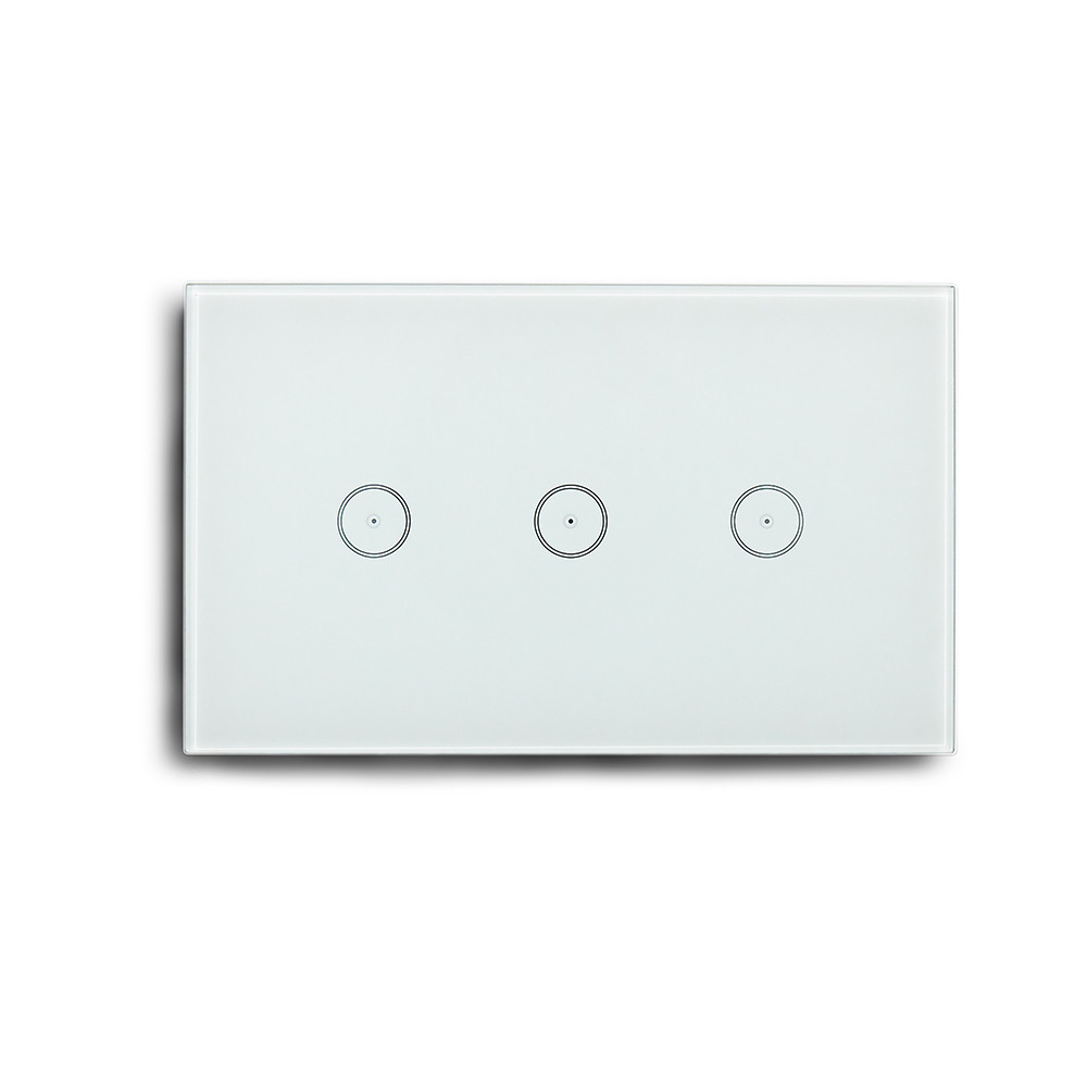 Universal Incandescent Wifi Touch Switch With Tempered Glass Touch Panel