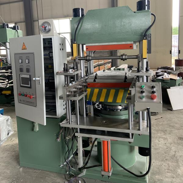 Blue EPDM Vibration Damper Vulcanizing Press Machine for Precise Rubber Vulcanization