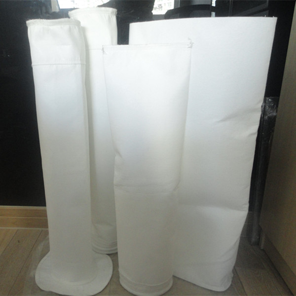 Glass Fiber Non Woven Needle Dust Filter Bag Air Filtration ¢180*410mm