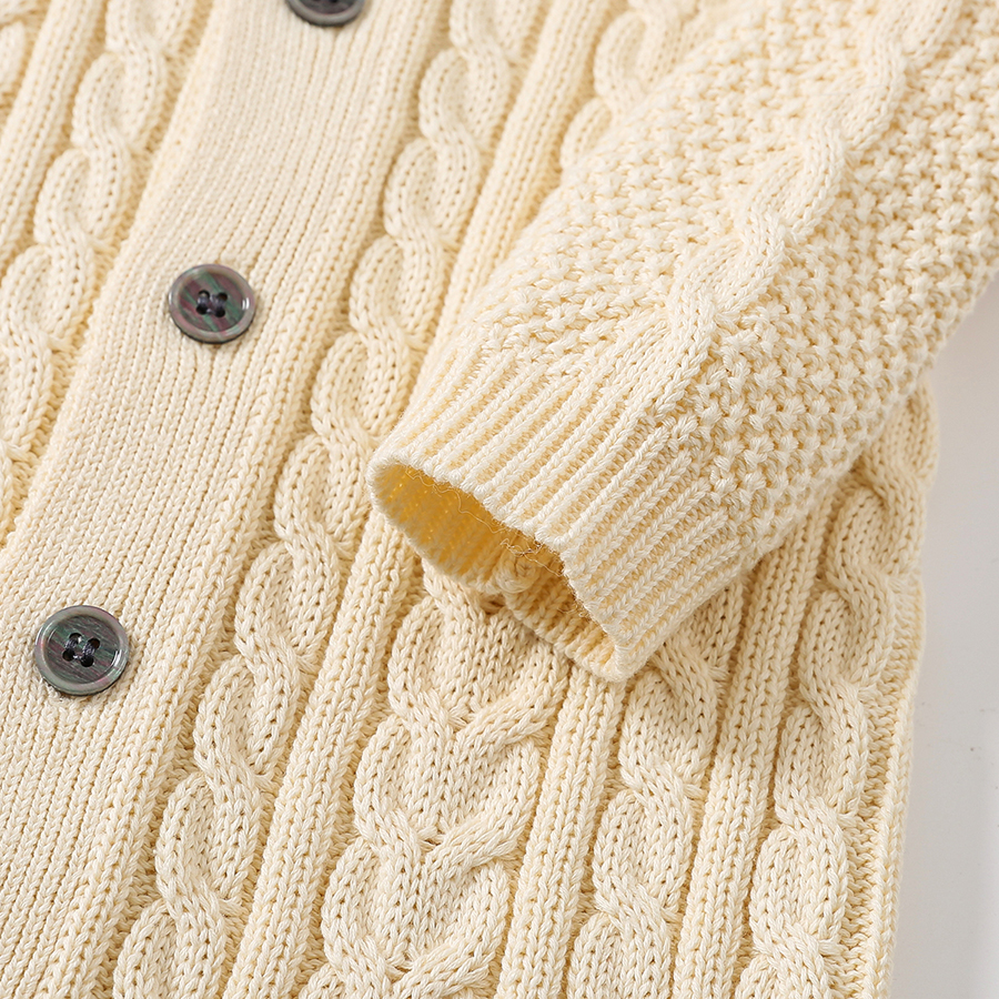 Autumn New Toddler Baby Boys Girls Knitted Bodysuit Infant Jumpsuit Knitwear Outfits Newborn Baby Sweater And Baby Knit