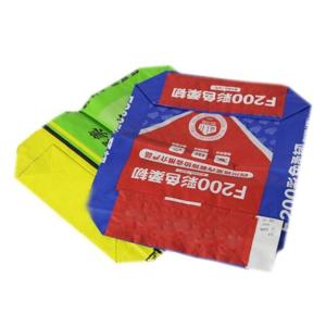 China Customized Laminated Valve Paper Bags White Or Brown wholesale