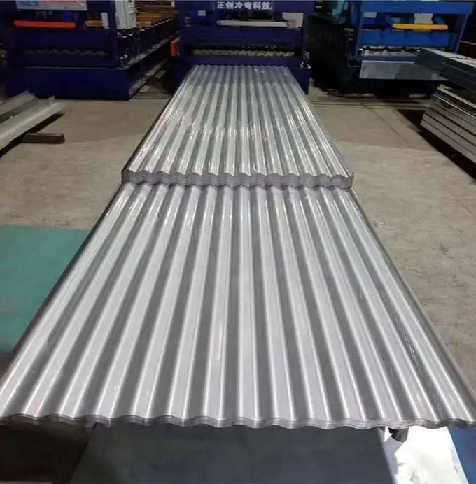 wave shaped 316 Grade Stainless Steel Corrugated Sheet roofing plate Full Specification large stock factory manufacturer