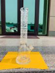Detachable Glass Smoking Water Pipes Thickness 7mm 18 Inches Beaker