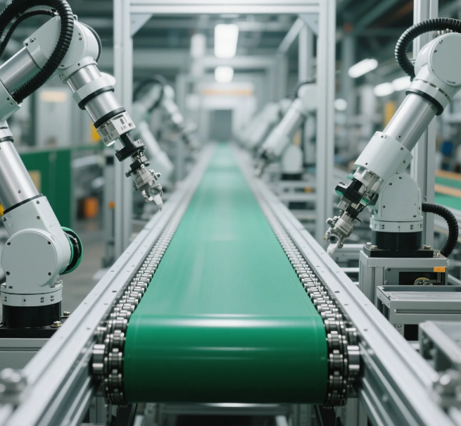The universal double-speed chain production line is suitable for a variety of industries