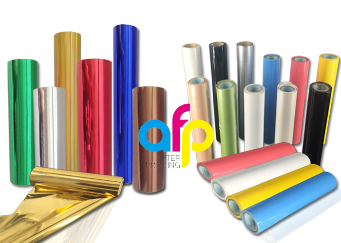 16 Micron Holographic Hot Stamping Foil For Plastic / Paper Strong Adhesion